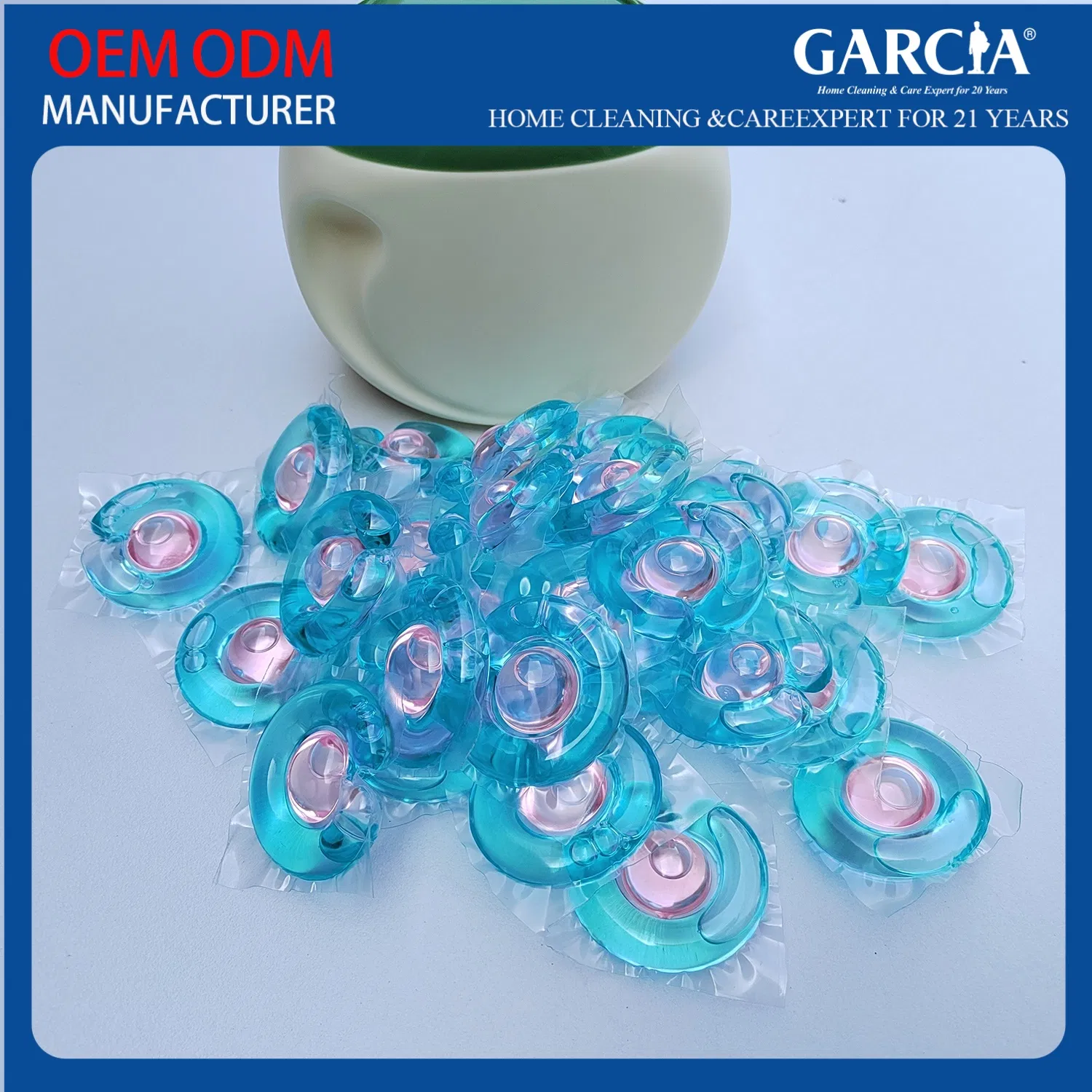 Customizable Laundry Detergent Capsules for Stain Fighting and Freshness