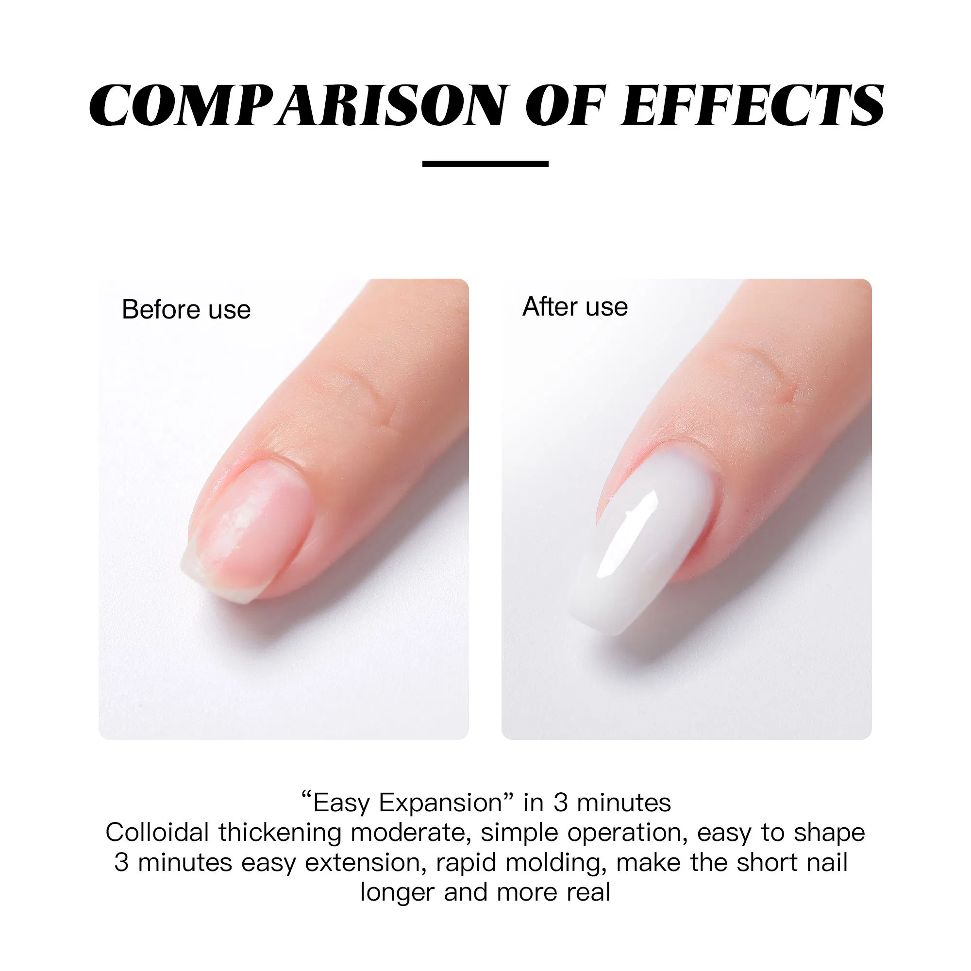 OEM Private Labelhot Selling Non-Toxic French Style Extension UV Gel Polish