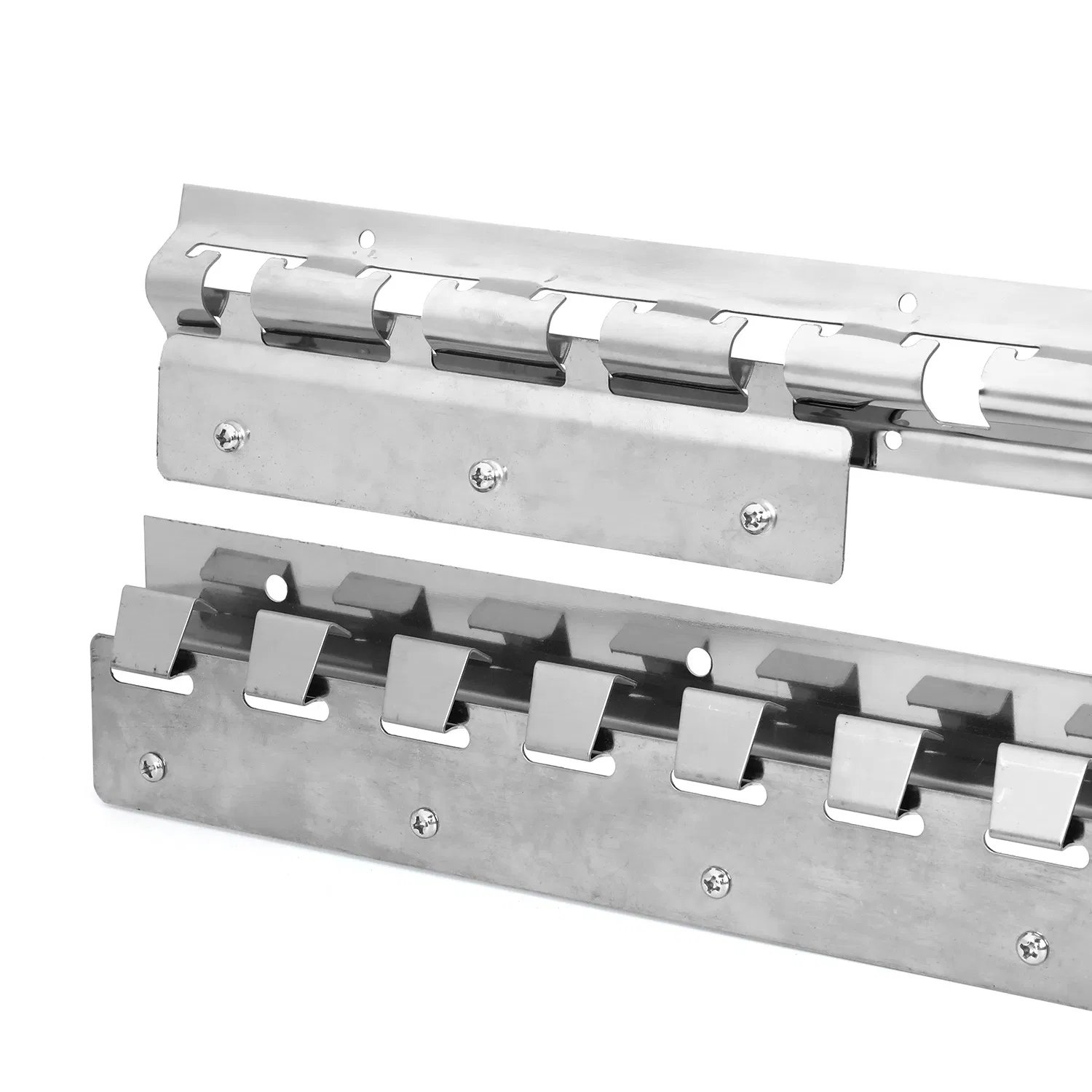 Stainless Hook Accessory System with PVC Curtain Strip Customizable Cutting Processing Service