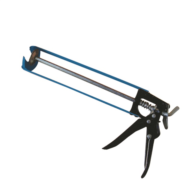 Chromed Plated Half Cartridge Caulking Gun, Silicone Gun