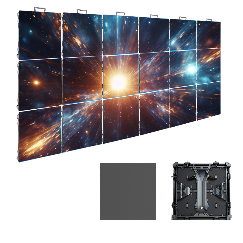 Indoor Digital Signage Display LED Wall Full Color P1.56 500*500mm Advertising Rental LED Display