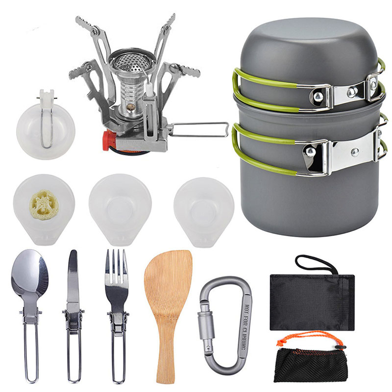 Wholesale Outdoor Camping Picnic Hot Pot Portable Cookware