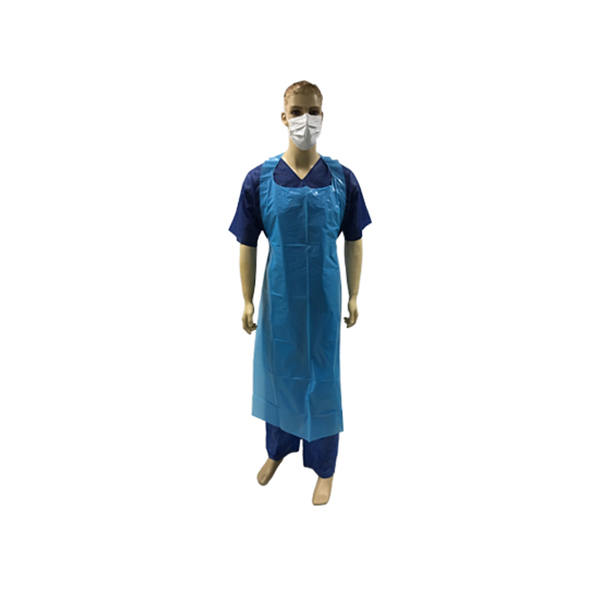 Custom Disposable Waterproof PE Plastic Medical Apron for Hospital & Healthcare Use
