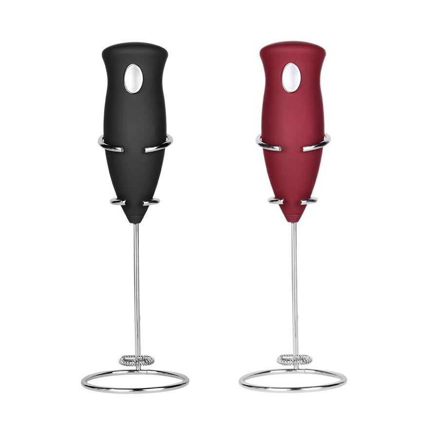 Save Handheld Electric Milk Frother Is Crafted with Soft Stainless Steel, Designed for Mixing Coffee and Creating Creamy Milk Foam Effortlessly. Battery-Operate