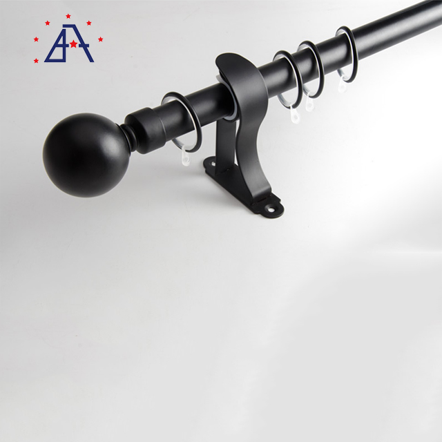 28mm 35mm Curtain Rod Wholesale Custom Aluminum Curtain Rods Double Rod and Track Curtain Rail Rod