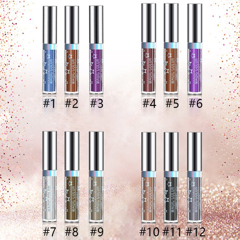 Factory Supply Long Lasting Waterproof Liquid Glitter Metallic Shimmer Sparkling for Eye