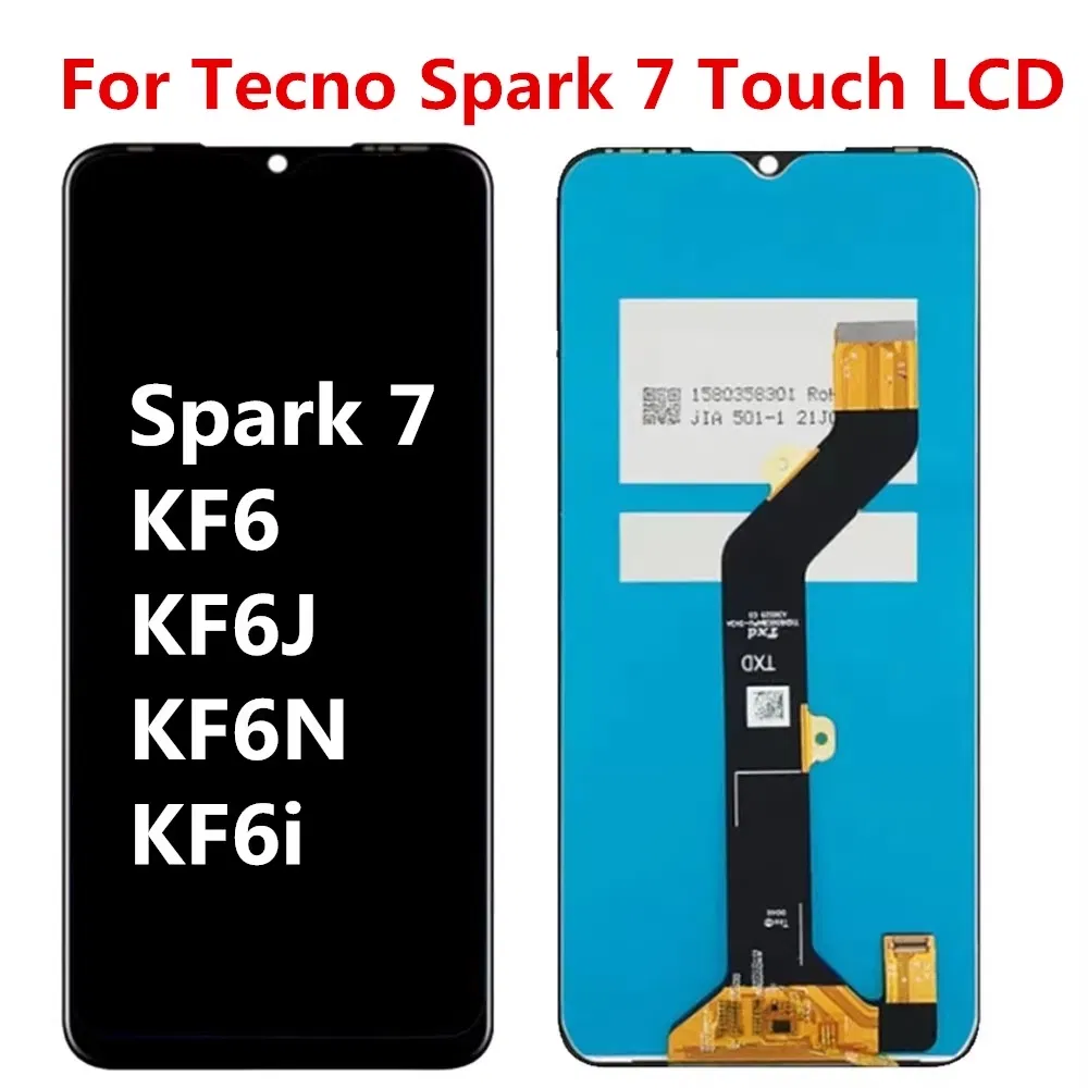 Wholesale Factory for Tecno Spark7 Mobile Phone Display Screen Assembly Kf6 LCD Screen, Kf6j/Kf6n/Kf6 LCD Screen Assembly
