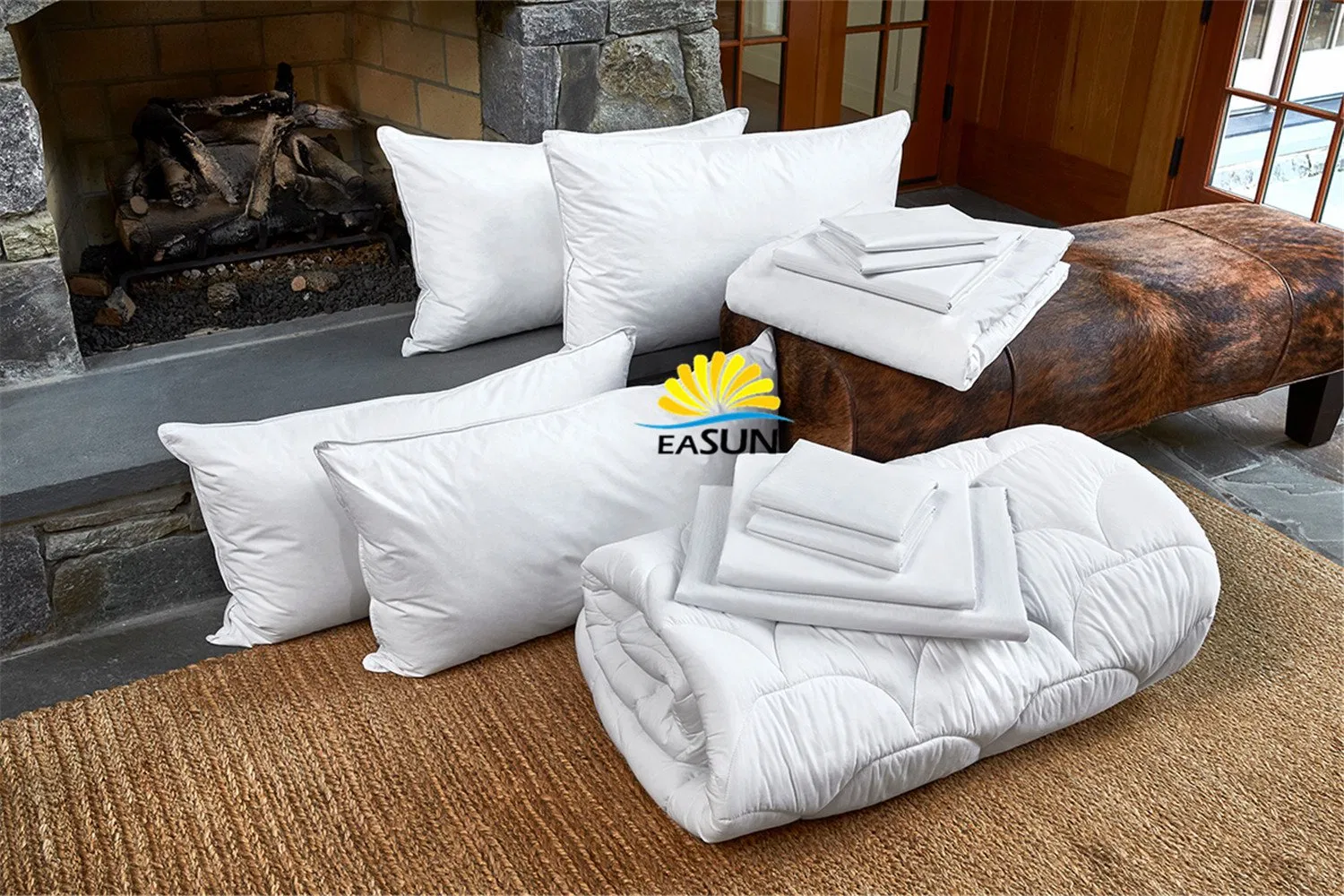 Black Quilted Bedding Cotton Bed Cover Velvet Bed Cover Bamboo Comforter Set