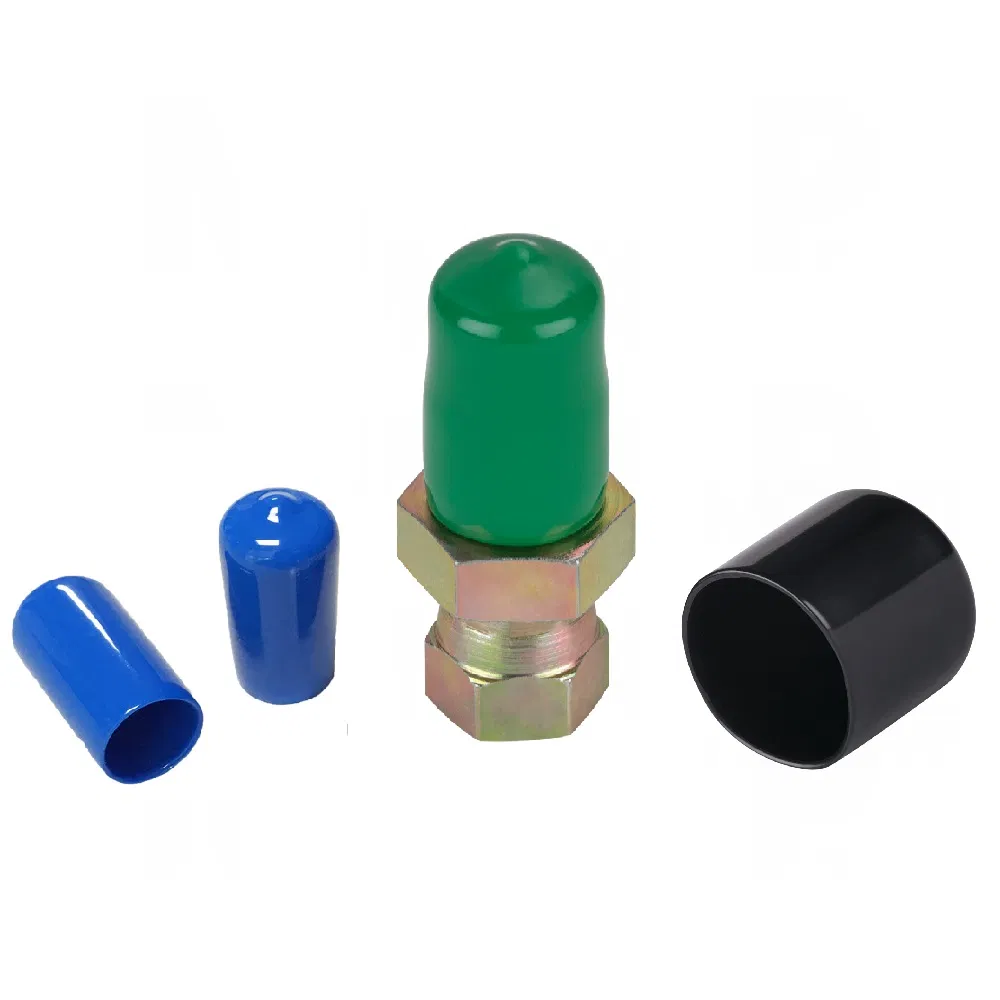 Industrial High-Quality Plastic Vinyl Round Cap Silicone Rubber Insulating End Cap for Bolt Pipe Protection