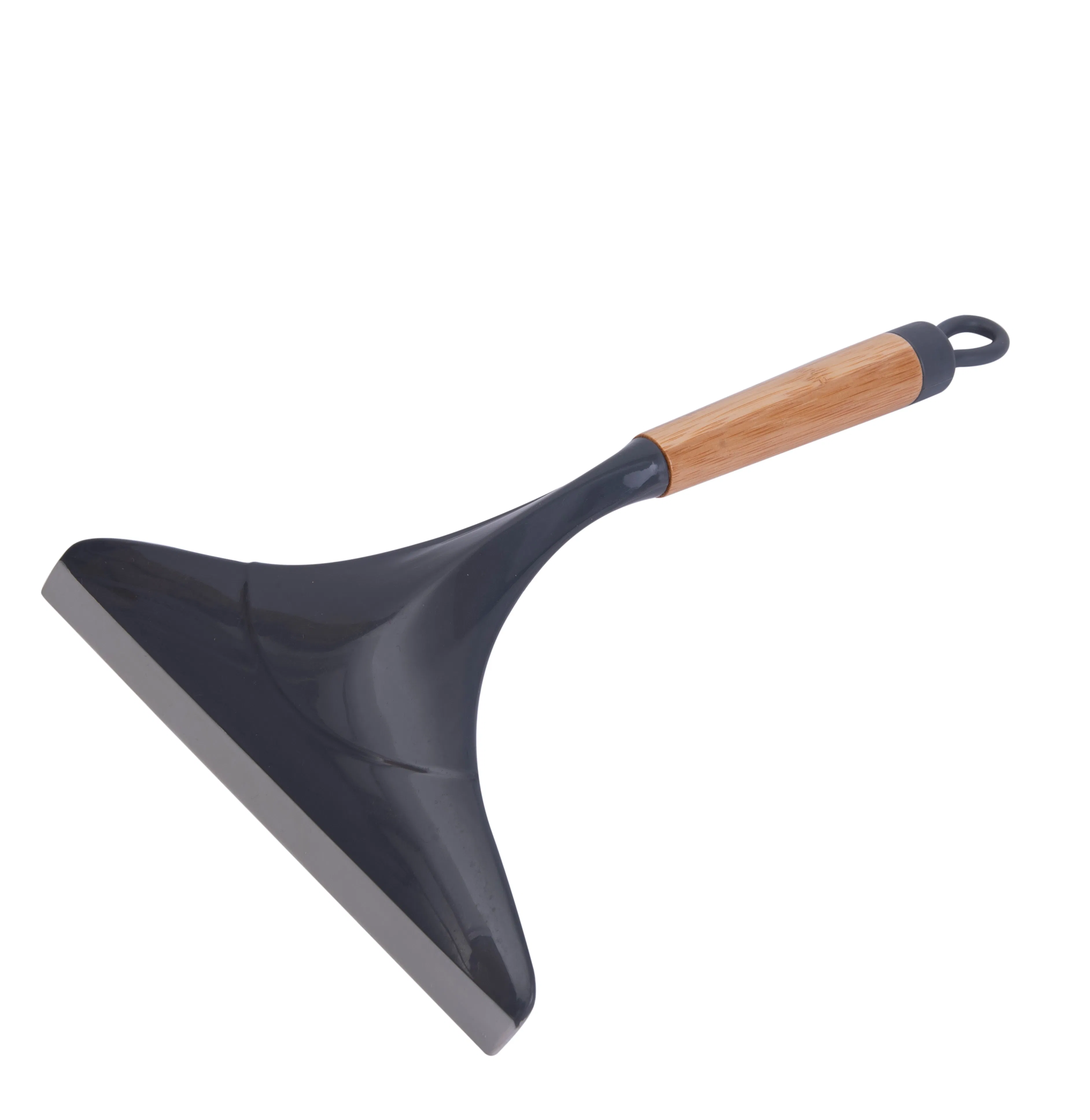 Hand Mini Eco-Friendly Wooden Handle Window Squeegee with Hanging Sling