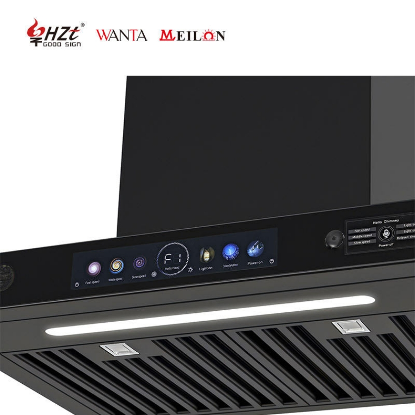 T-Shape Range Hoods with Intelligent Auto Ventilation Protection