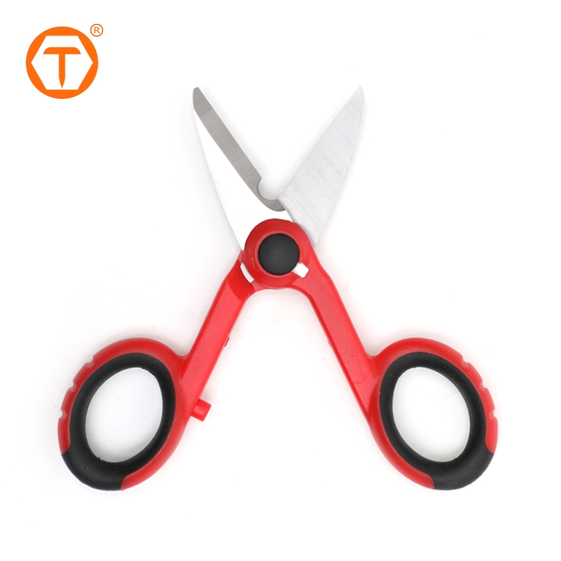 OEM Multi-Functional Professional Round Tip Straight Electrician Wire Scissors