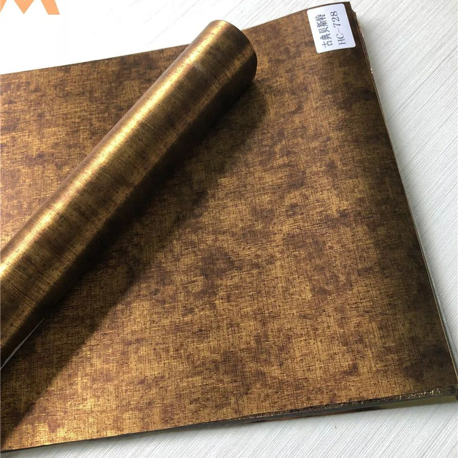 Decorative Metallic Color PVC Film for Door Cabinet