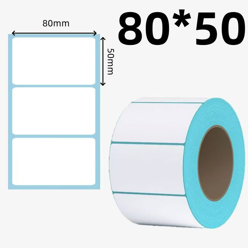 Dymo Compatible Labels Strong Adhesive for Paper Plastic and Metal