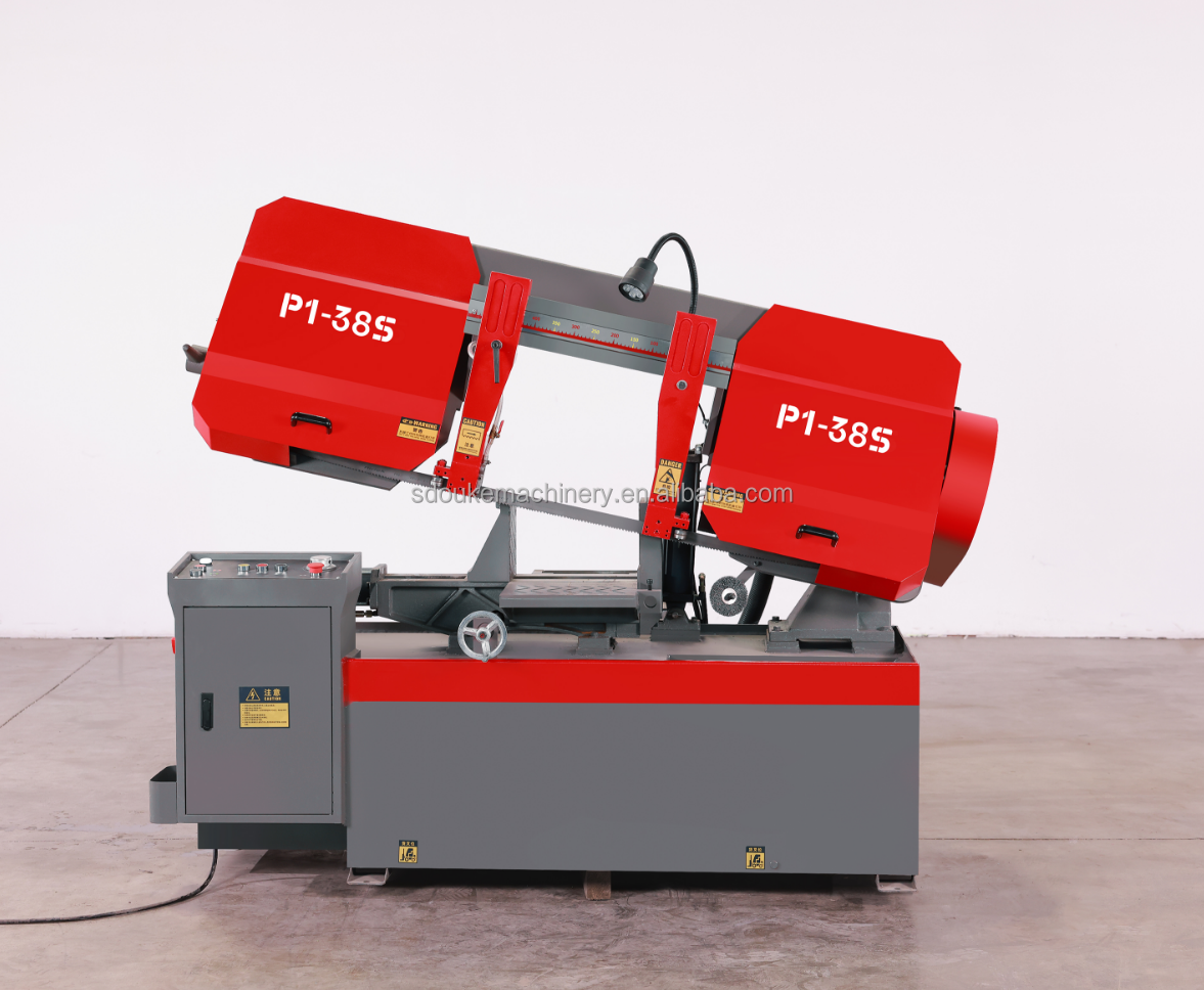 Ленточная пила по металлу ручная ЧПУ P1-38S