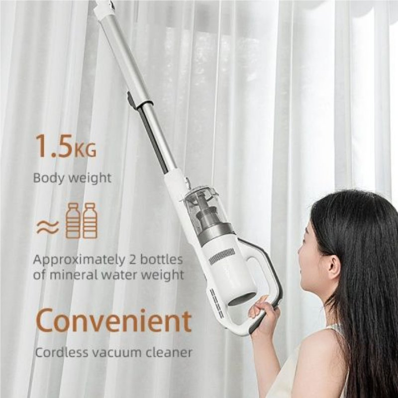 Lightweight Cordless Upright Vacuum for Home and Car Cleaning