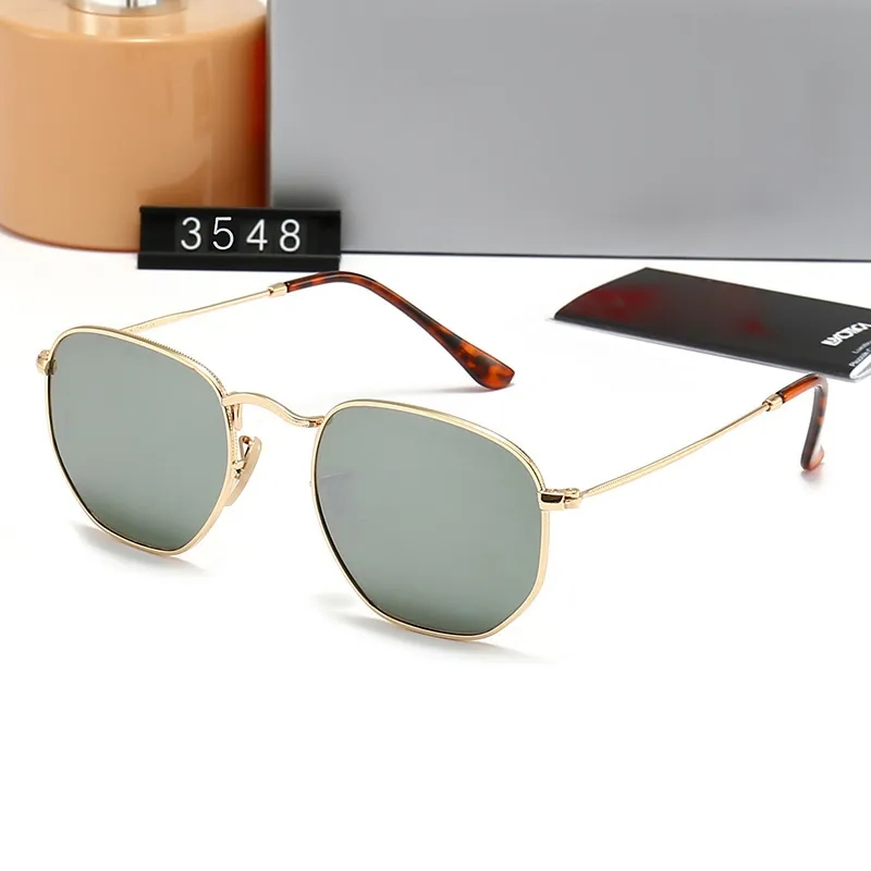 Luxury Designer Sunglasses Lady Men Polarized Protection Trendy Retro Color Mirror Lens UV Blocking Sunglasses