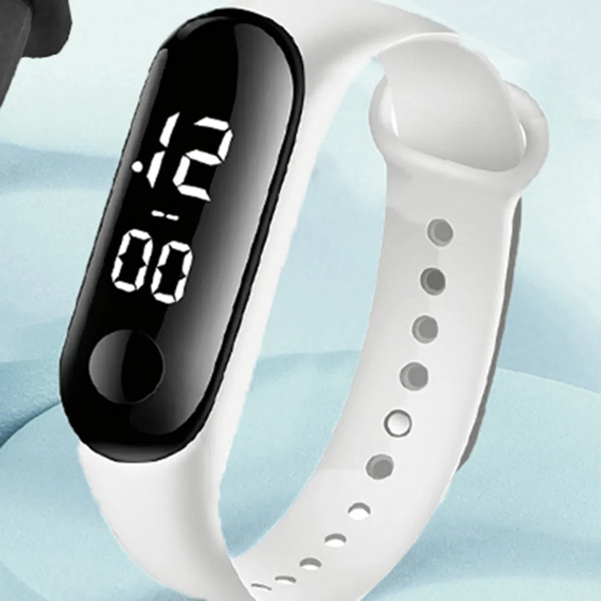 Three Color Gift Watch Set Couple Teenager Silicone