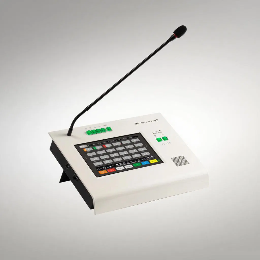 IP Microphone for Airport Terminal for Over 200 Zones