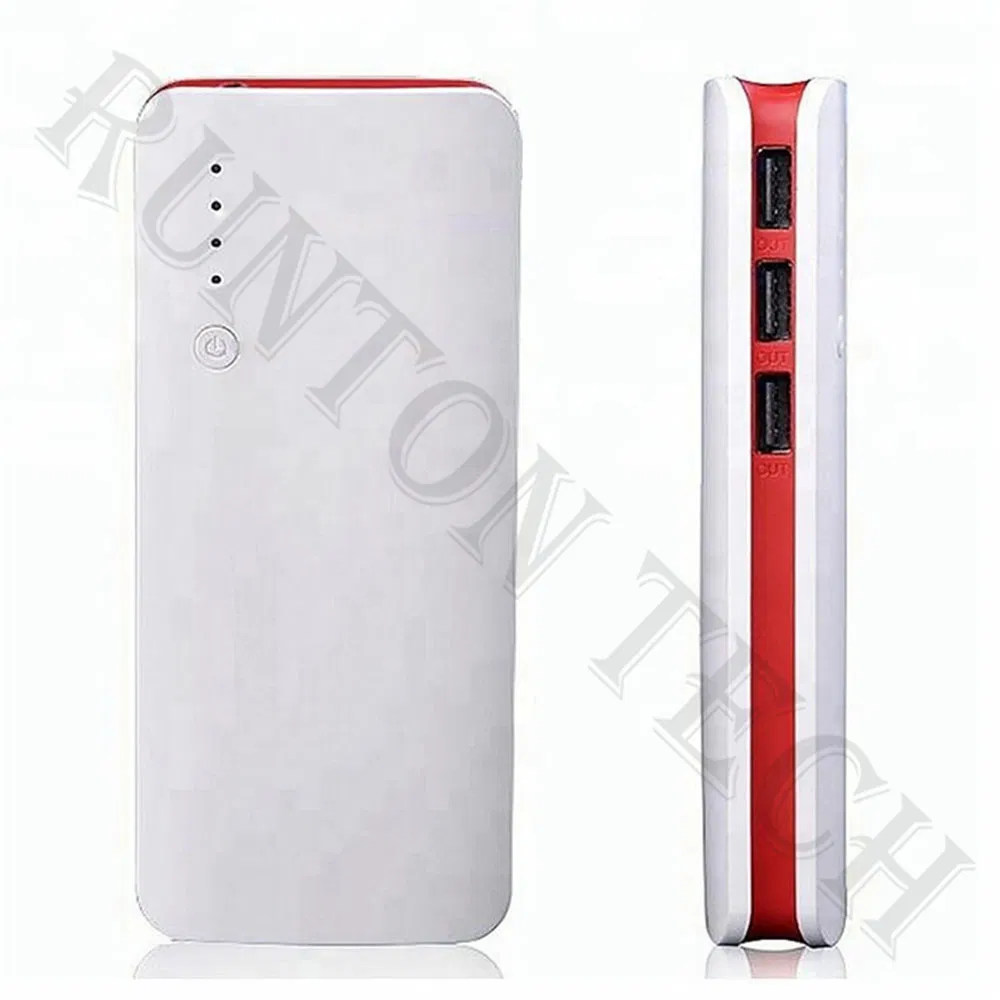 Rt-U21 Factory Price 3 USB Port LED Flashlight Power Bank