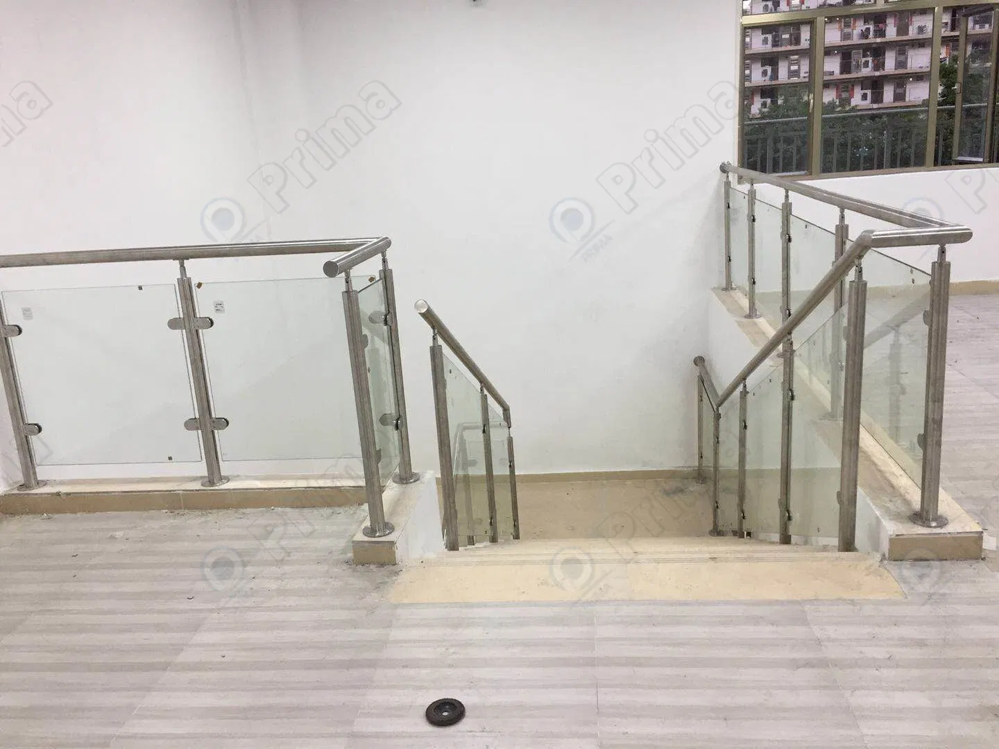 Prima Post Glass Railing Stainless Steel/Aluminium Post Railing