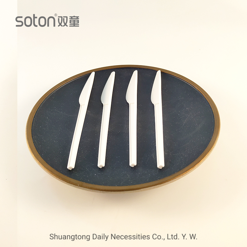 100% Compostable Cutlery Cpla Biodegradable Knife