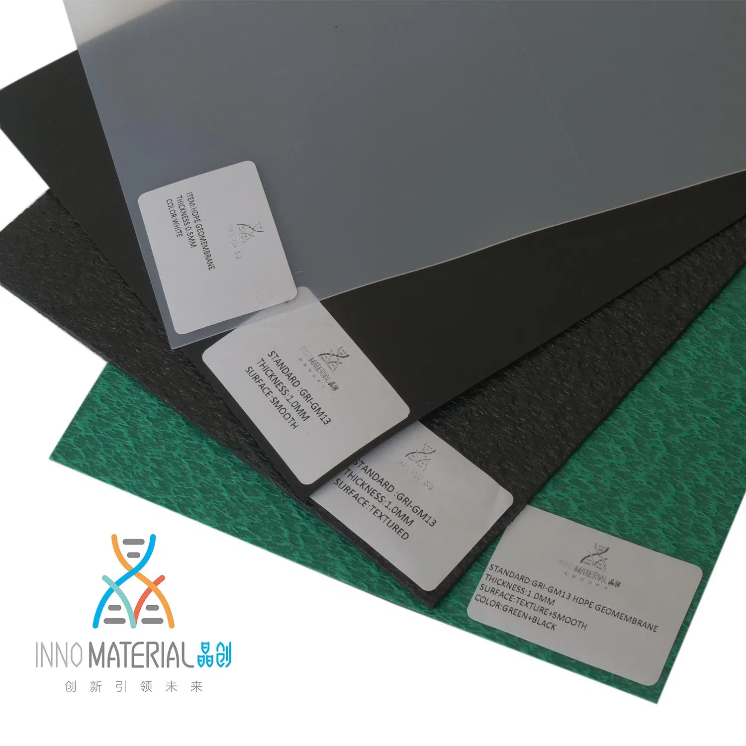 Inno Geosynthetic ASTM GM13 Standard HDPE Smooth and Textured Surface Geomembrane Liner