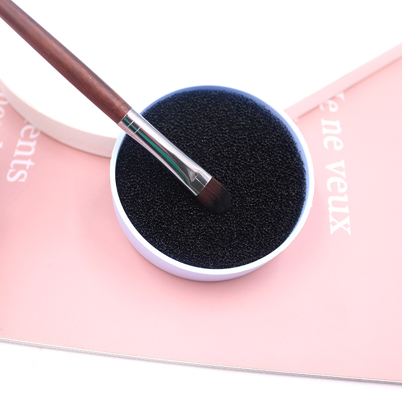 2 in 1 Silicone Makeup Brush Cleaner Dry Wet Cleaning Mat Cosmetic Cleansing Pad Beauty Wash Tools