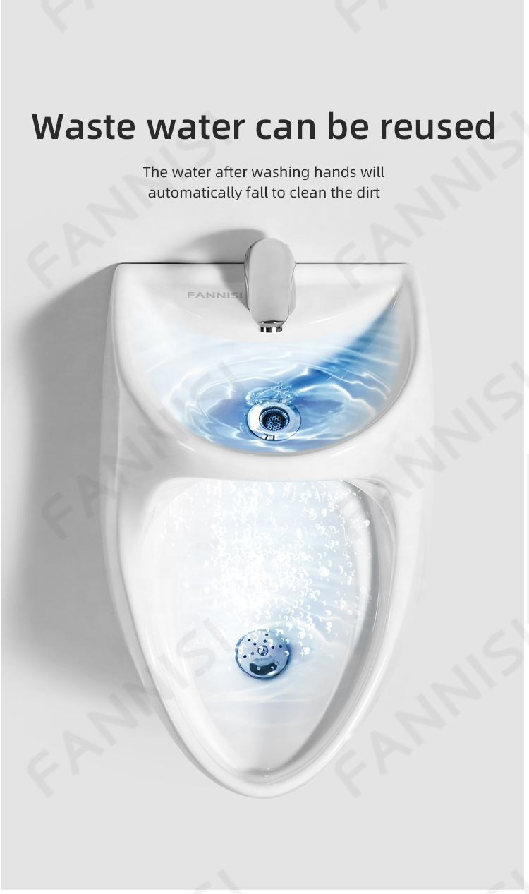 German Standard Public Bathroom Wash Hand Urinal Clean Good Quality Eco-Friendly Bathroom Urinals