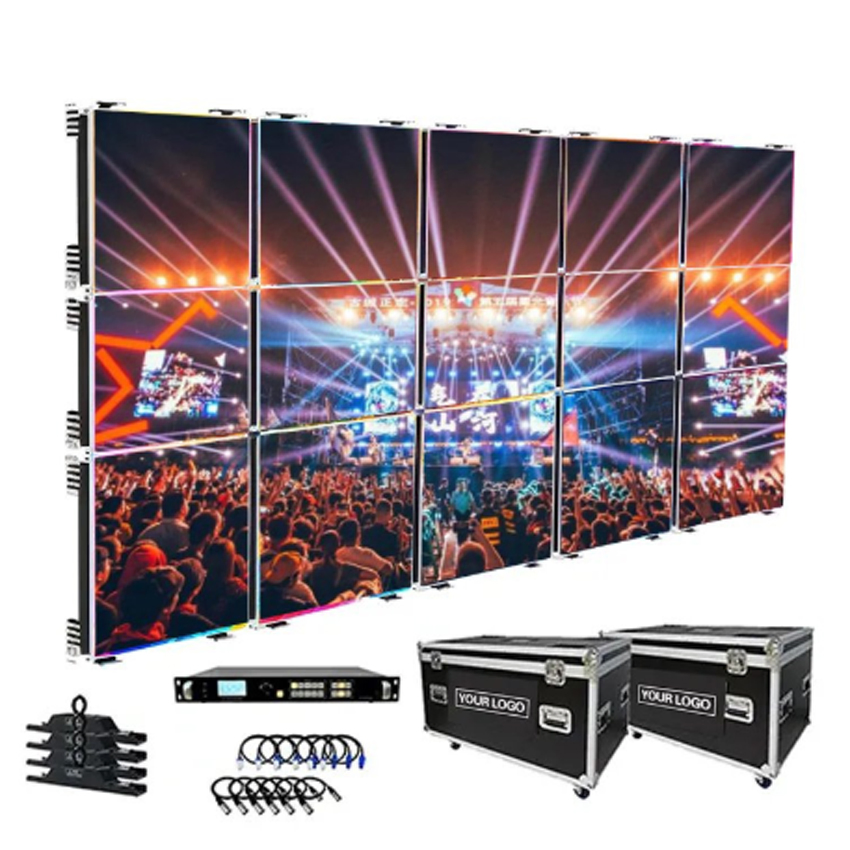 Advertising Waterproof Full Color Rental Indoor Video Wall Screen LED Display for Stage
