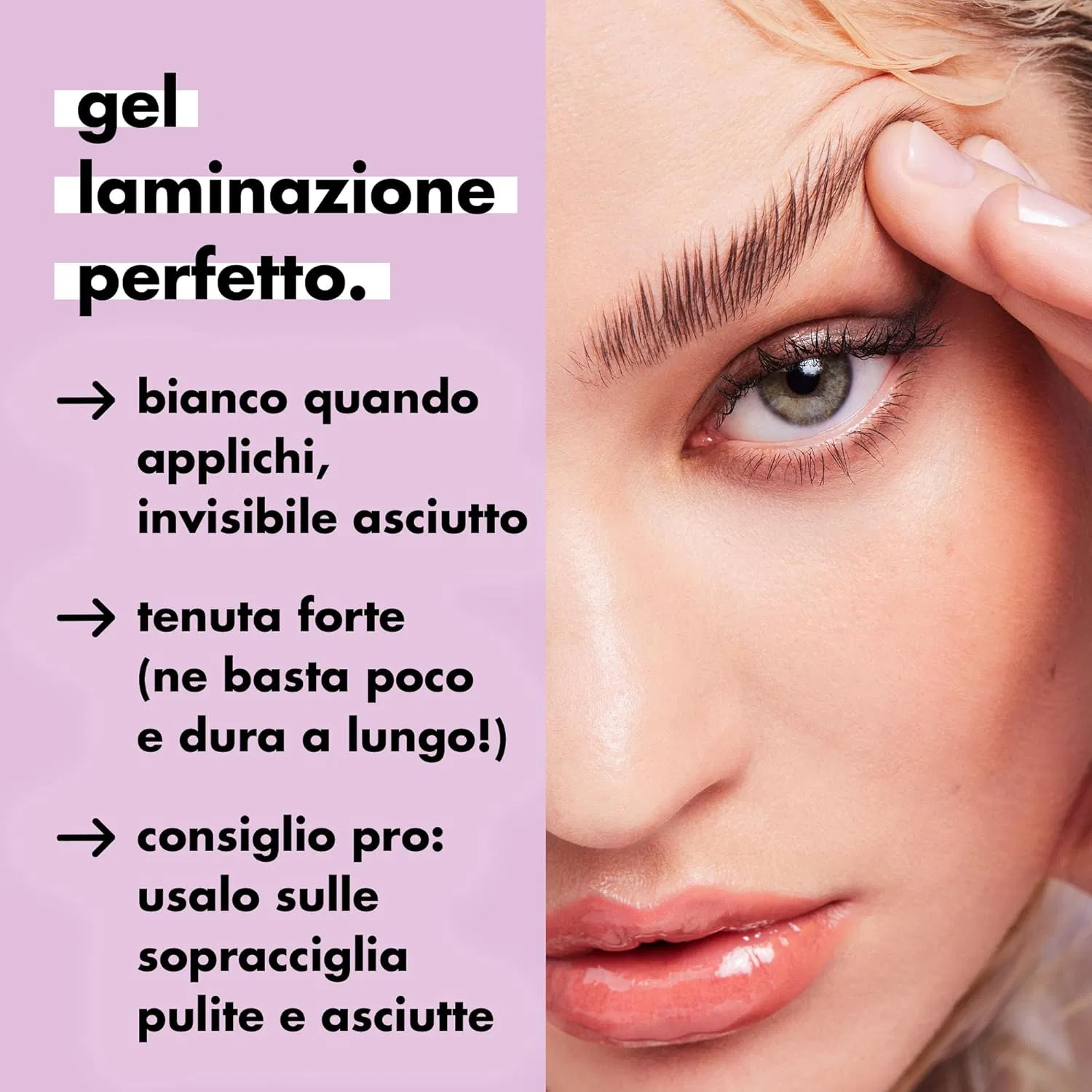Wholesale Brow Laminating Gel Strong Hold, Clear-Drying & Water-Resistant Eyebrow Gel for Sculpted Brows, Private Label/OEM
