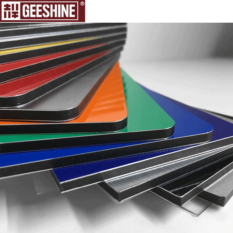 Construction Materials 3mm Acm Aluminum Composite Wall Panel for Internal Wall Decoration