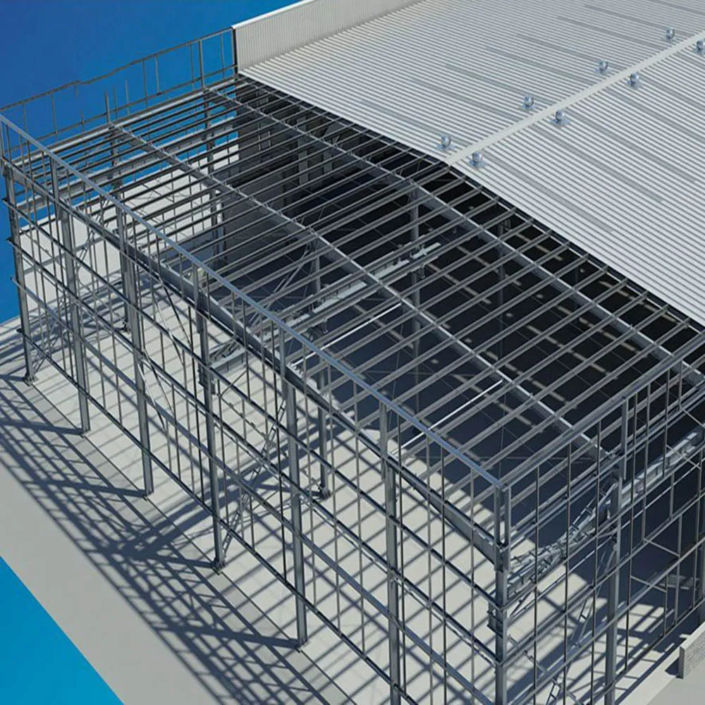 Prefab Fabricated Hangar Metal Steel Structure for Industrial Buildings