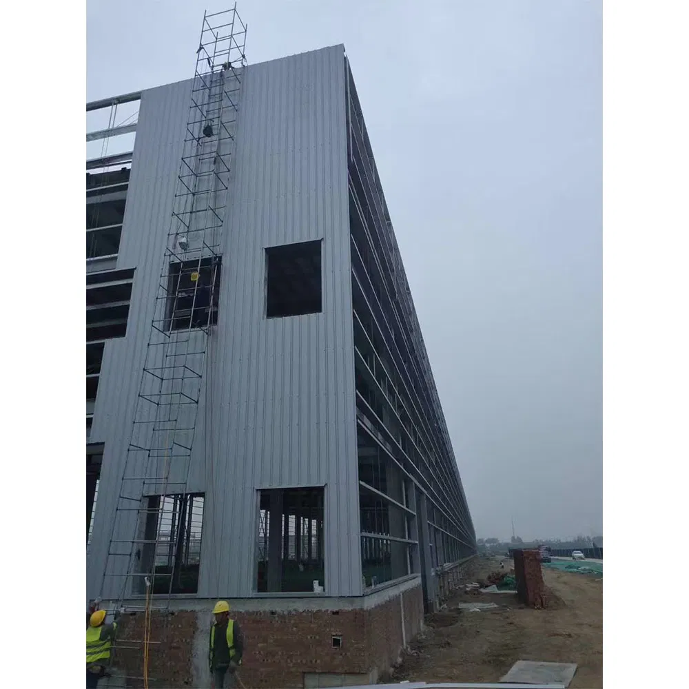 Prefabricated Metallic Materials Steel Structure Construction Building for Factory/Warehouse