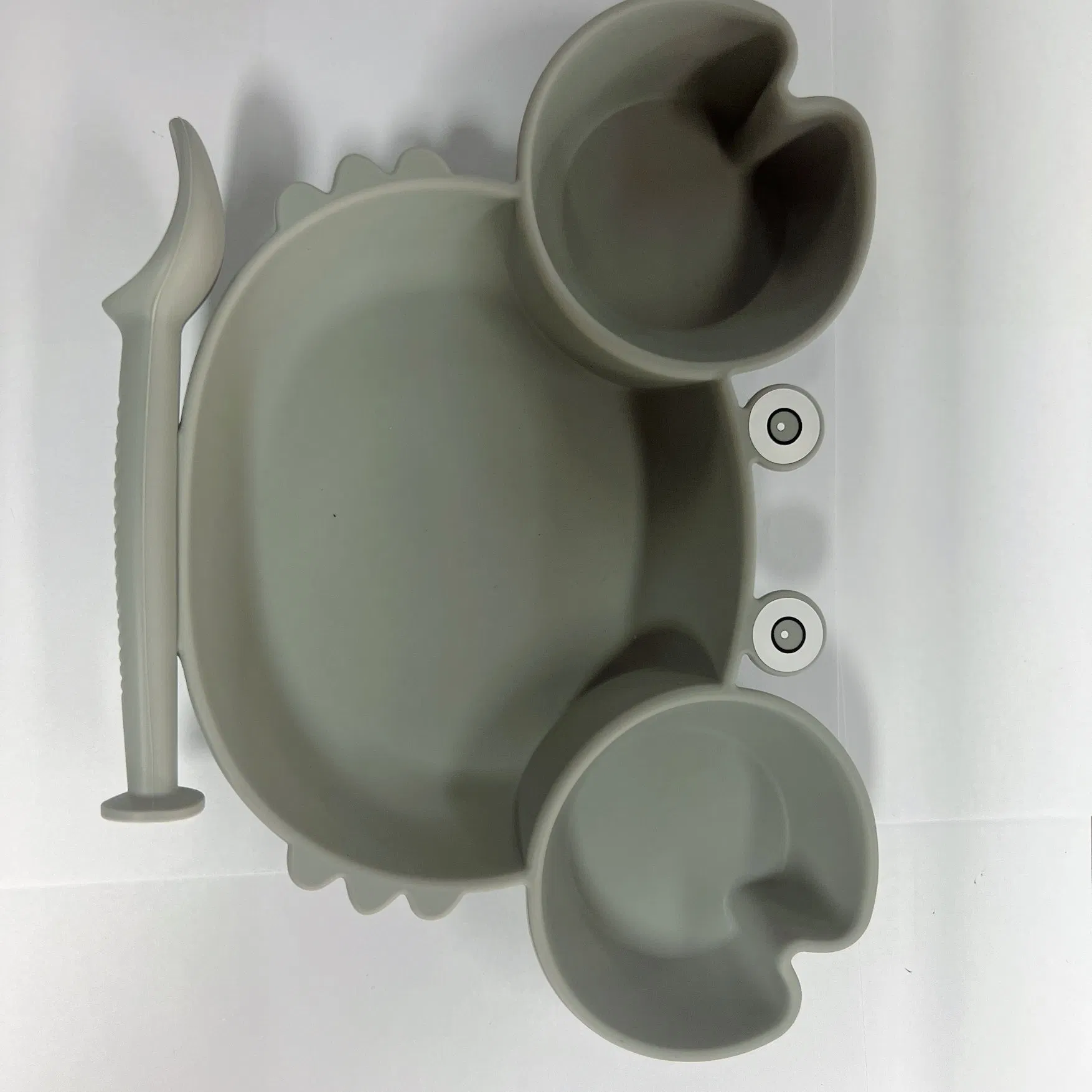 Chinese Factory Food-Grade Silicone Baby Plate