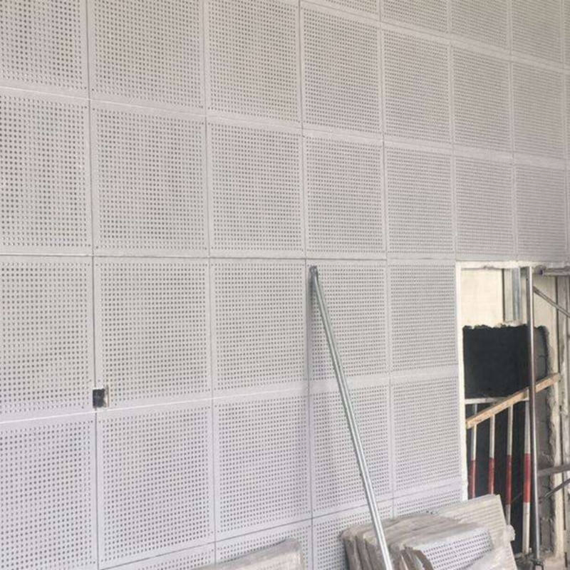 Non-Asbestos Fireproof and Soundproof Decorative Calcium Silicate Perforated Plate Ceiling