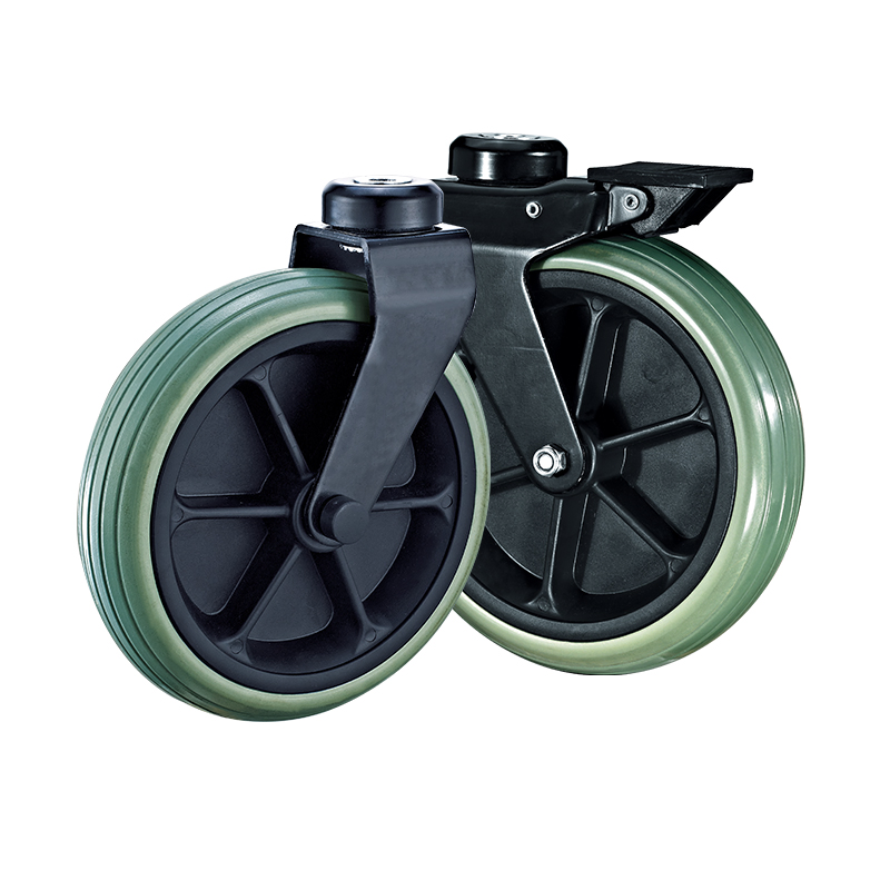 8in Emergency Medical Cart Foamed PU Caster