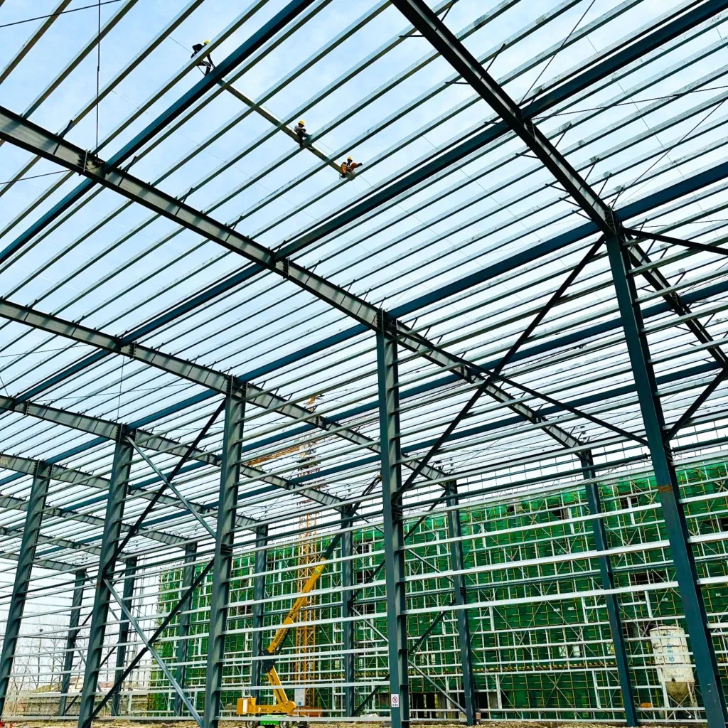 Multifunctional Steel Structure Logistic Centers Warehouse with CE Certificate.
