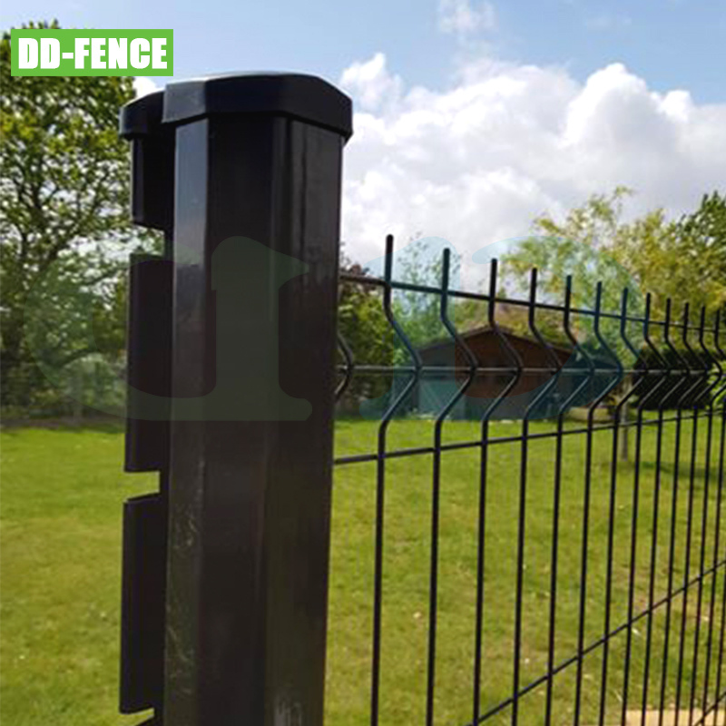 PVC Coated 50X200mm High Quality 3D Bending Curved Welded Iron Wire Mesh Farm Garden Fence Panel