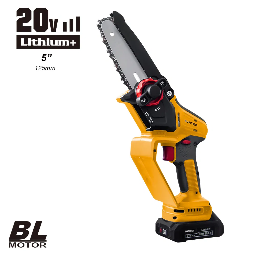 2025 Suntec Factory New Power Tools Professional 20V Cordless Chain Saw