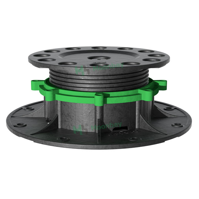 Outdoor Decking Terrance Beam Support System Pedestal with Self-Leveling Head