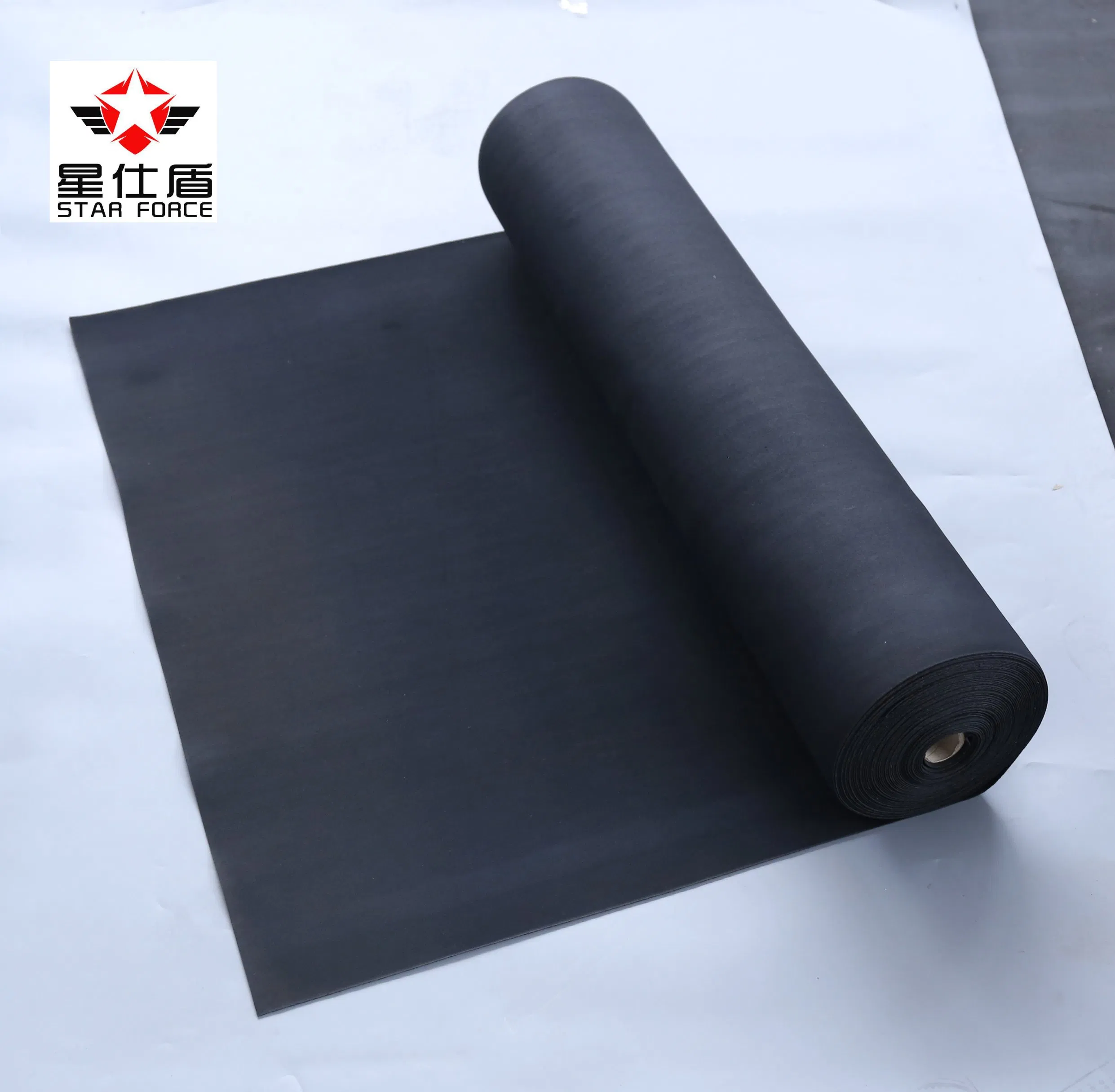 UV Resistant Self Adhesive 1.5mm 60mil Single Ply EPDM Rubber Sheet Roll Roofing Membrane Flat Roof Waterproofing Construction Material