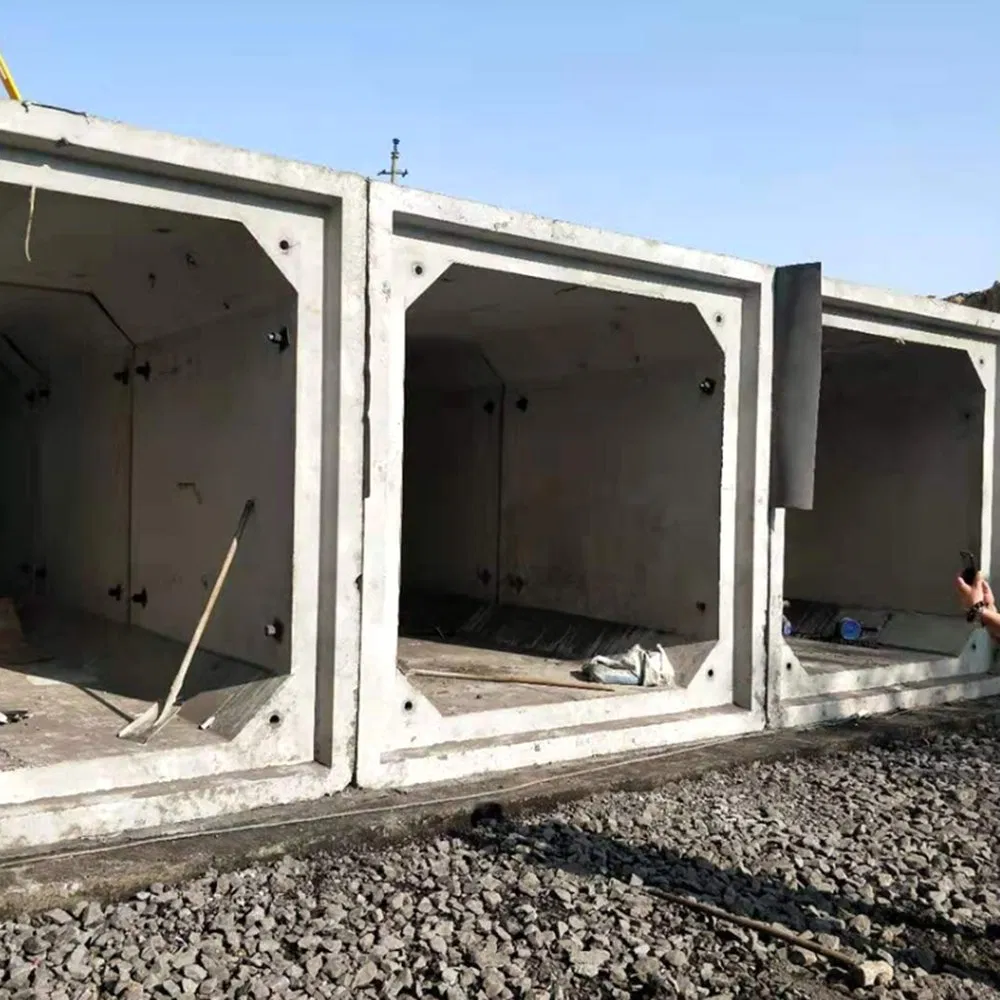 High Strength and Durable Box Culvert Mould Steel Formwork with Long Life for Civil Engineering Projects