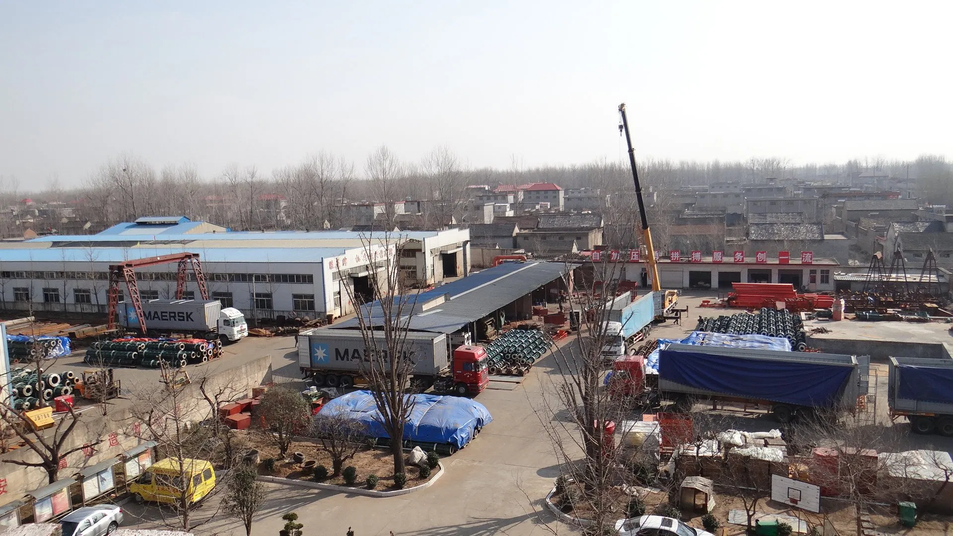 Pre-Stressed Concrete Electric Pole Production Line/Concrete Electric Pole Production Line Making Machine