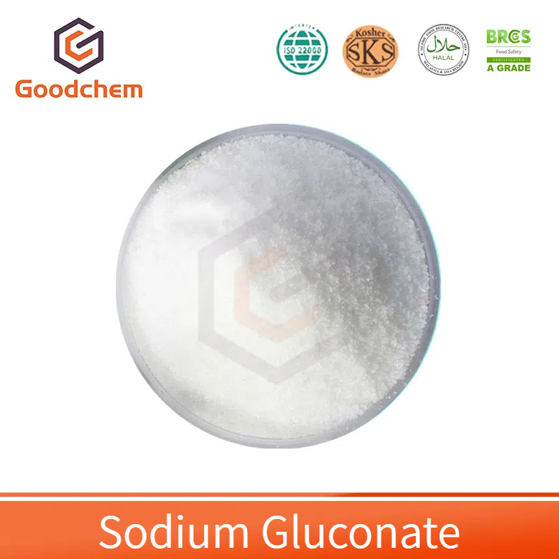 Goodchem Factory Professional Vendor Supply Industrial Grade Sodium Gluconate CAS 527-07-1