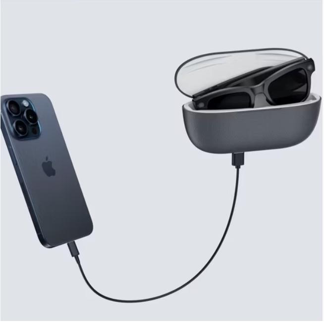Ai Intelligent 800W Wi-Fi Transfer Video Recording Al Translation Headset Men Outdoor Sports Sunglasses Ai Smart Glasses