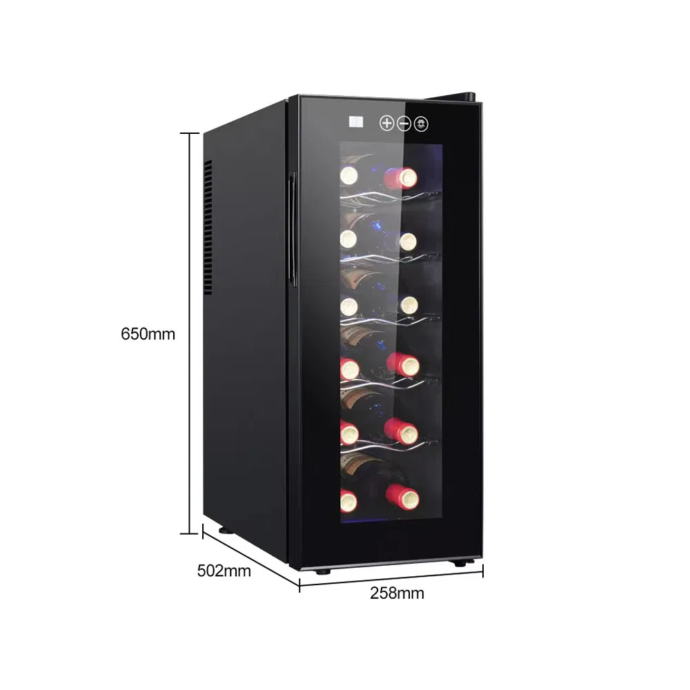 Compact 33L Electric Mini Bar Fridge for Wine Storage