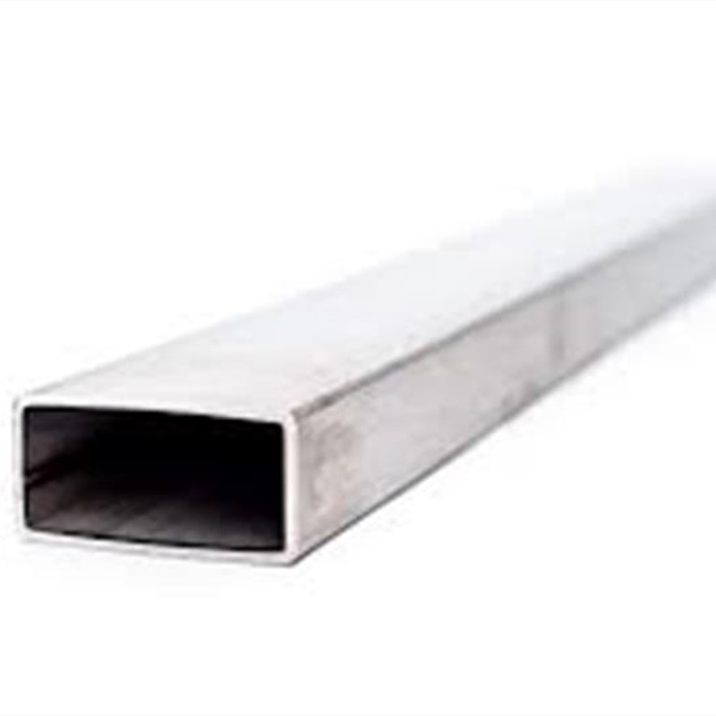 Customized Size Square 200X100 Cm Aluminum Structural Aluminum Alloy Post Profile Hollow Rectangular Tube Pipe