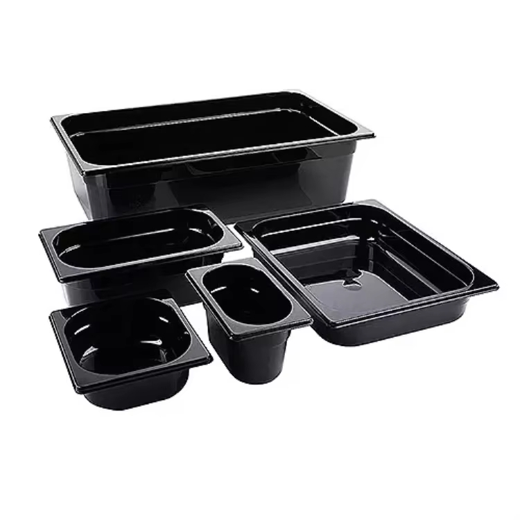 Catering Equipment PP Food Containers Fruit Buffet Serving Gastronorm Pan Gn Pans Vegetable Fruit Food Storage Box
