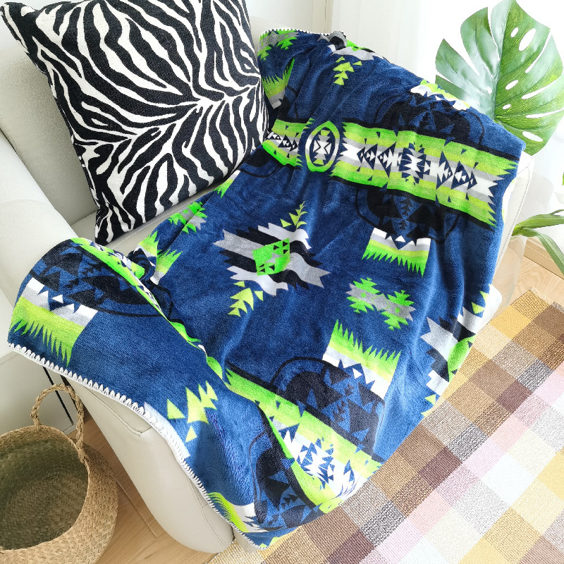 American Sofa Leisure Blanket Double Layer Warm Blanket Car Office Small Blanket